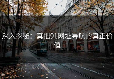 深入探秘：真把91网址导航的真正价值