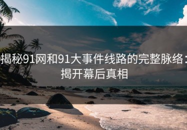 揭秘91网和91大事件线路的完整脉络：揭开幕后真相