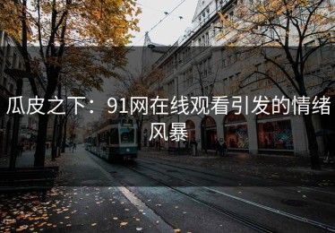 瓜皮之下：91网在线观看引发的情绪风暴