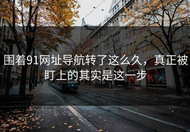 围着91网址导航转了这么久，真正被盯上的其实是这一步