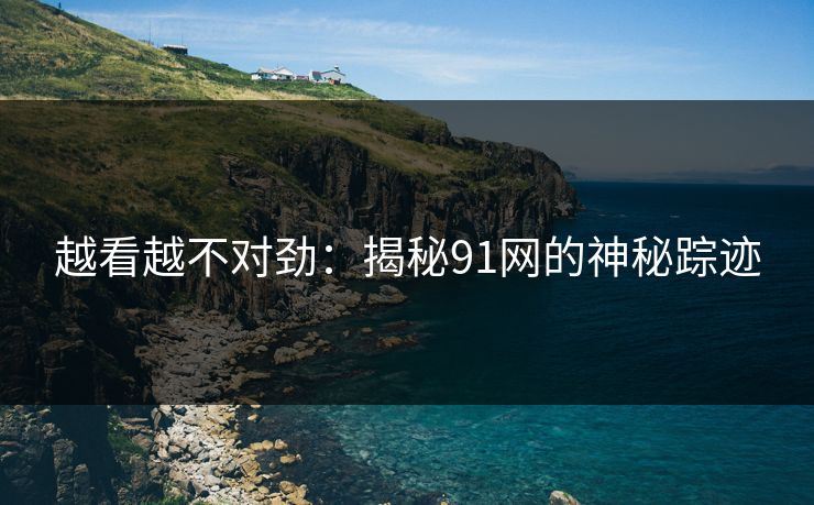越看越不对劲:揭秘91网的神秘踪迹 越看越不对劲:揭秘91网的神秘踪迹